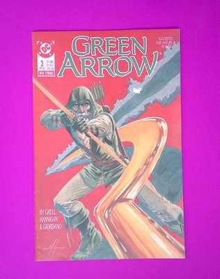 Green Arrow #3 Vol. 2 1988 DC Comics 8.0+ Comic Book SD44-34