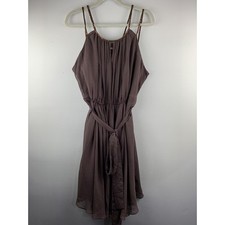 Davids Bridal bridesmaid dress Womens 18 Brown Fall Formal Sleeveless