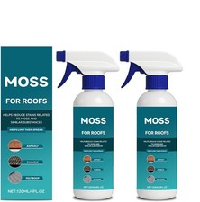 All-purpose cleaning spray for moss and algae on roofs