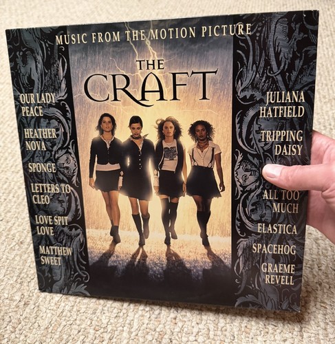 THE CRAFT Soundtrack vinyl VG + record Rare & OOP movie only Available on Vinyl