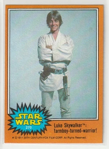 1977 Topps Star Wars Series 5 ORANGE CHOOSE YOUR CARD & COMPLETE YOUR SET