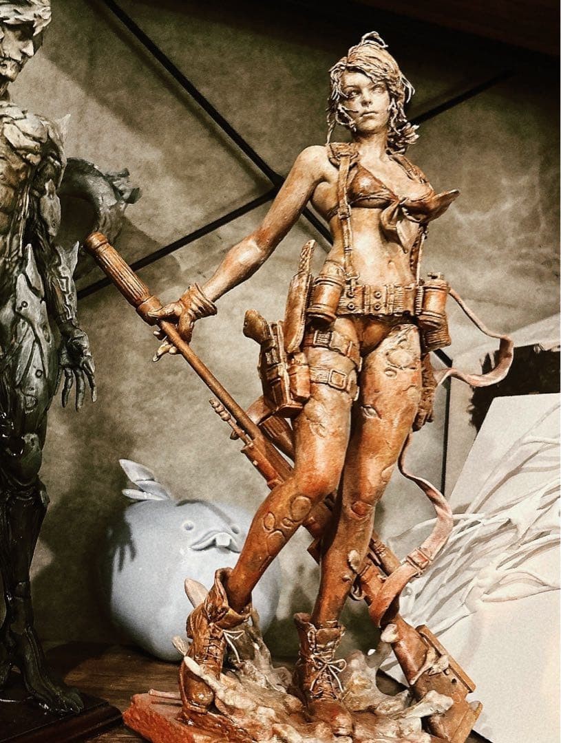 WF2026 ワンフェス　Entei ryu 新作　MGSーQUIET WF2026 Wonder Festival Entei Ryu MGS Quiet Resin Figure Limited