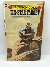 Tin-Star Target by Jackson Cole First 1st Edition VG PB 1951