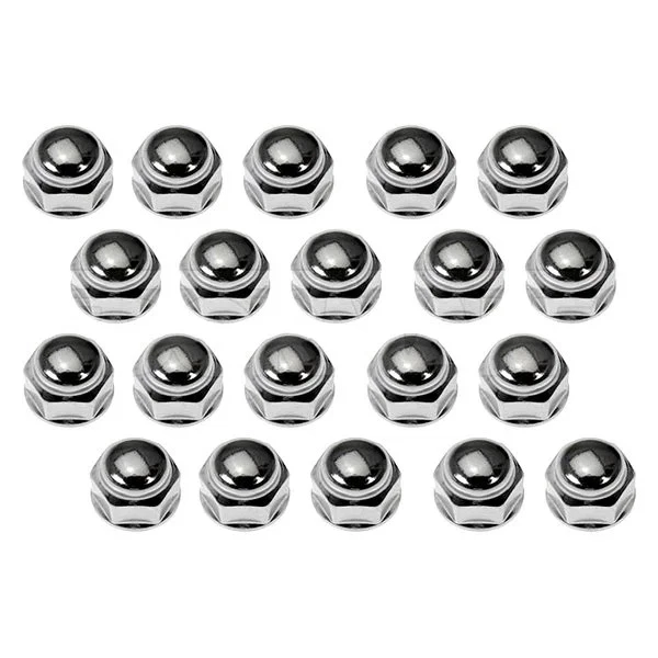 For Ford E-250 Econoline 75-85 Dorman Chrome Cone Seat Acorn Bulge Lug Nuts Foto 4 de 4