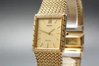 [Exc+5] SEIKO Dolce 9531-5100 25mm Gold Dial Quartz Men's Vintage Watch