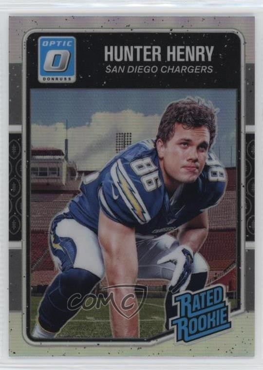 2016 Donruss Optic Rated Rookie Holo Hunter Henry #169 13ey