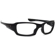 Oakley Men's Sunglasses Frame Only OO9238-04 4 1 2 Polished Black Wrap 54 mm