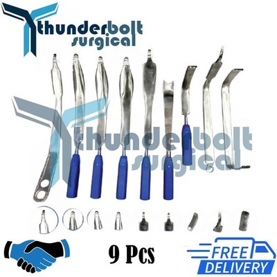 9 Pieces Hip Joint Hip Retractors Surgery Orthopedic Instruments Set
