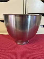Kitcheaid Stainless Steel Replacement Bowl K45 Lip Rim Made In USA Used Good Co.