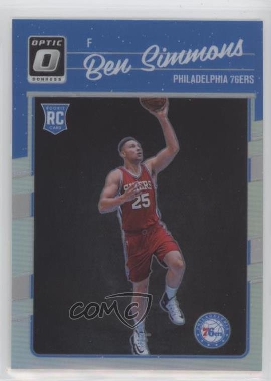 2016-17 Panini Donruss Optic Holo Silver Prizm Ben Simmons #151 k7n