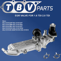 AGR-VENTIL Audi Seat Skoda VW 1.6 / 2.0 TDI 03L131512CF 03L131512CH 03L131512DQ