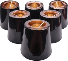 Black Lamp Shades with Gold Lining Clip on Light Shades Candle Chandelier Lamps