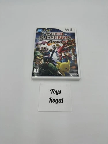 Super Smash Bros. Brawl (Nintendo Wii, 2008) CIB Complete With Manual TESTED