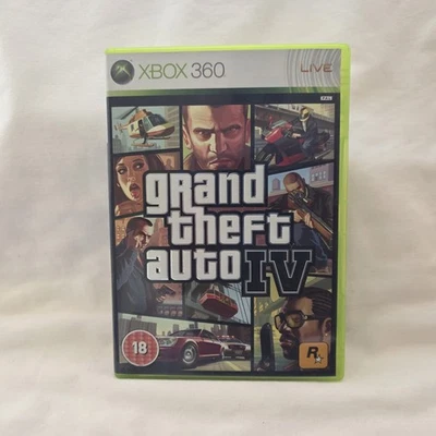 Grand Theft Auto 4 (GTA IV) - Xbox 360 Game - Image 1 of 4