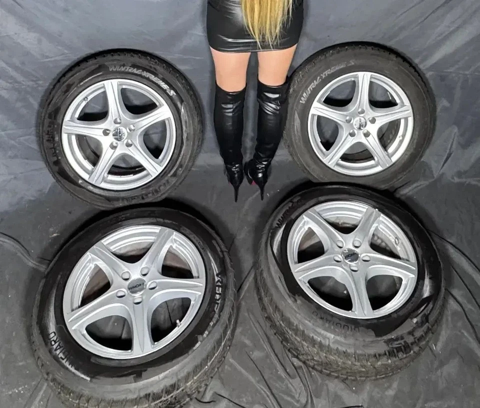 17 Zoll Alufelgen für Audi A8 und Q3 Vredestein Winterräder 7mm KBA 48936 - Bild 2 von 4