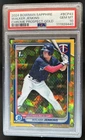 2024 Bowman Sapphire Walker Jenkins Chrome Gold 1st Prospect #/50 Twins PSA 10