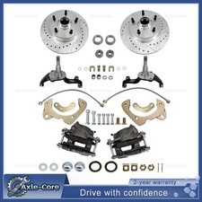 Stock Spindle Disc Brake Conversion Kit For 1965-1970 Chevy Impala Belair New Stock Spindle Disc Brake Conversion Kit For 1965-1970 Chevy Impala Belair New