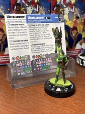 DC Heroclix GREEN ARROW Rare 036 W Card  036.1 Team Up Card Masters of Time Set
