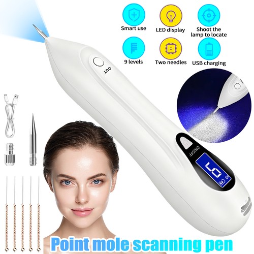 Electric Laser Plasma Mole Removal Pen Dark Spot Remove Skin Wart Tag Tattoo LCD - Picture 13 of 22