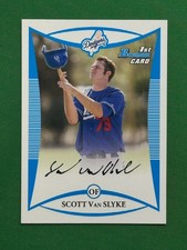 2008 Bowman Baseball 1st Bowman Prospects #BP58 Scott Van Slyke