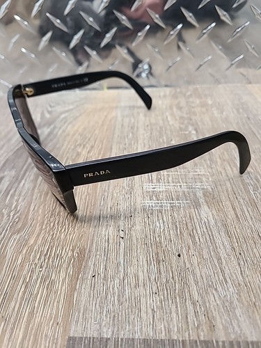 PRADA Sunglasses FRAMES ONLY Black SPR09S 140 Italy - Picture 3 of 6