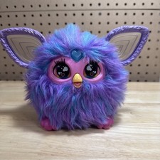 Furby 2023 Adorable Purple Blue Pink Talks Ears Move Change Color Tested Works