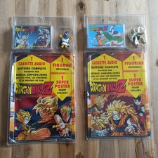 Lot 2 blister Cassette audio/Figurine/Poster Dragon Ball Z 🐲