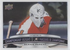 2022-23 Upper Deck Tim Hortons Legends Championship Resume Bernie Parent HOF 0c3