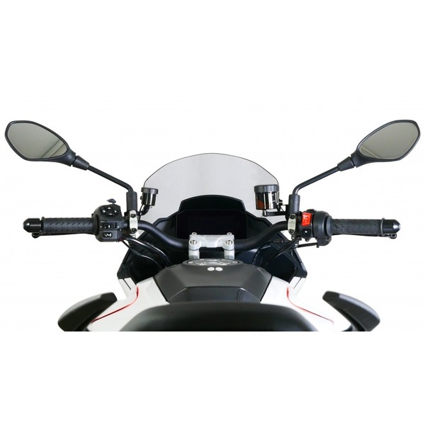 MRA TM Rauchgrau Tourenscheibe Passend FüR Motoguzzi Mandello V100 Bj. 2022-image
