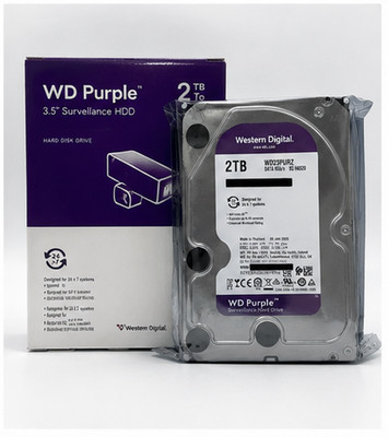 WD Purple WD23PURZ 2TB SATA 3.5'' Surveillance HDD CCTV DVR NVR Hard Drive NEW