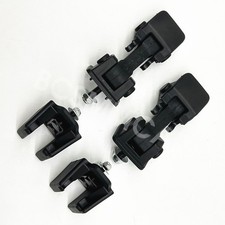 Bolt-On Vehicle Hood Latch Catch & Bracket For Jeep Wrangler/TJ 1997-2006 Rubber