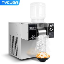 80kg/24H 360W Commercial Snowflake Ice Shaver Machine - Snow Cone Maker