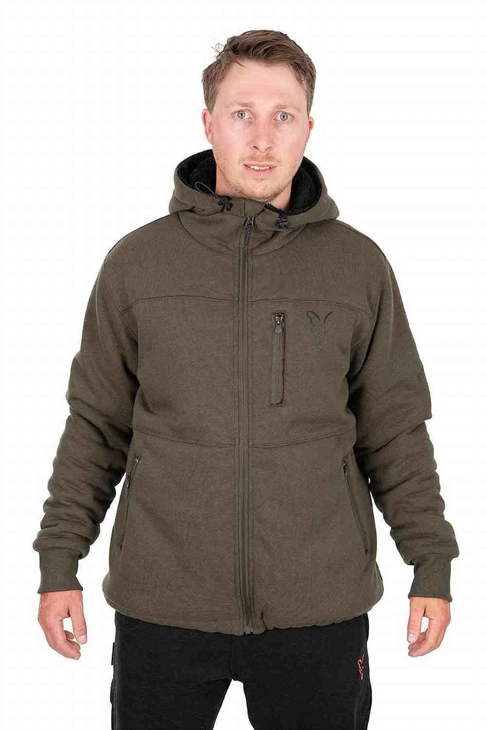 Fox Collection Sherpa Green Jacket | All Sizes