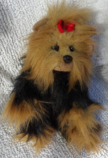 TY BEANIE BABY CLASSIC YORKIE YAPPY 1997 PLUSH PUPPY DOG