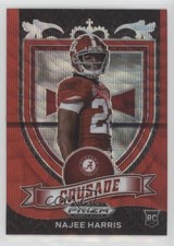 2021 Panini Prizm Draft Picks Crusade Ruby Wave Prizm Najee Harris #172 0jx4
