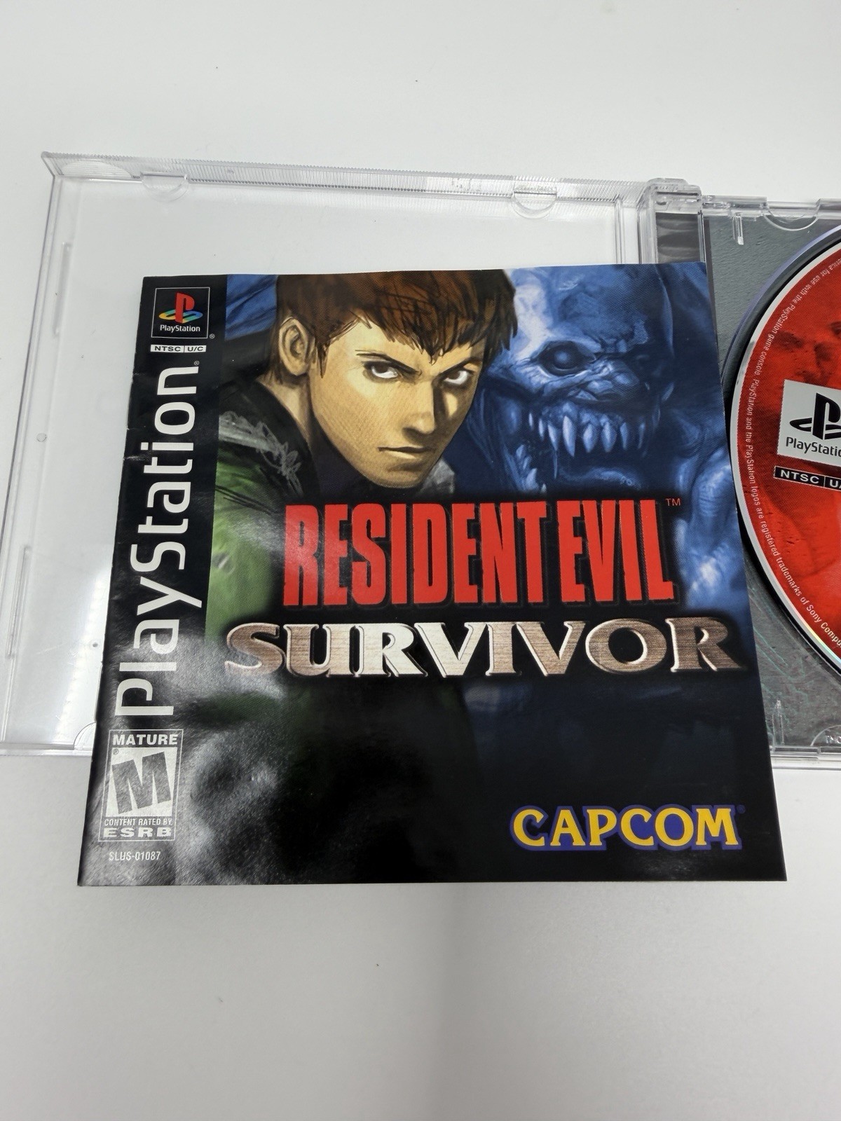 Resident Evil Survivor (Sony PlayStation 1 PS1) *READ DESCRIPTION ...