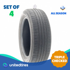 Set Of 4 Used 22555r18 Falken Ziex Ze001 As 98h - 6-832 15irn Set Of 4 Used 22555r18 Falken Ziex Ze001 As 98h - 6-832 15irn