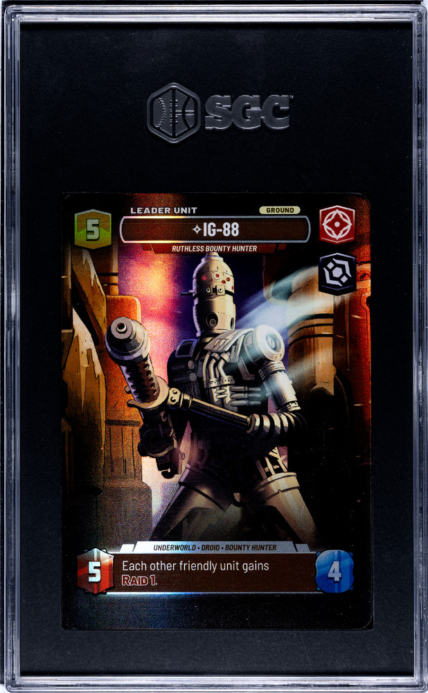 Star Wars Unlimited - IG-88 Ruthless Bounty Hunter Showcase Sparks Of Rebellion