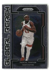 2021-22 Panini Prizm #7 Pascal Siakam Global Reach