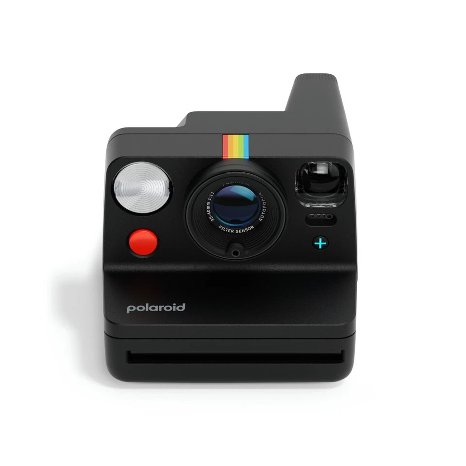 POLAROID Now+ Generation 3 Sofortbildkamera , Schwarz