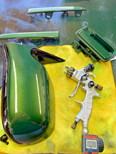 Atom Mini X16 Hvlp Auto Paint Spray Gun Detail Tool Free Gunbudd Light