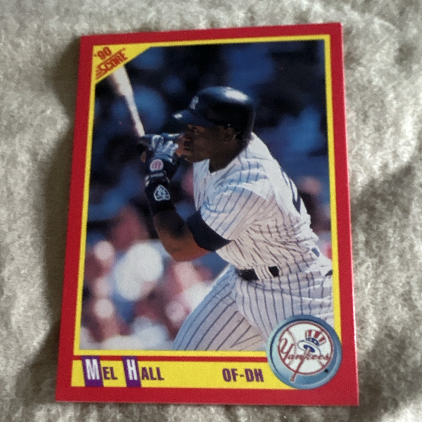 1990 Score - Mel Hall #383