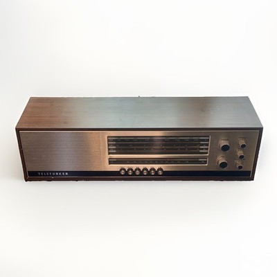 Vintage Telefunken Gavotte 5691 Table Radio AM FM SW Germany Wood Case TESTED
