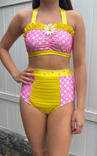 Polka Dot  Daisy Two-Piece Dance Costume