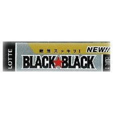 Lotte Black Black Gum 9 pieces