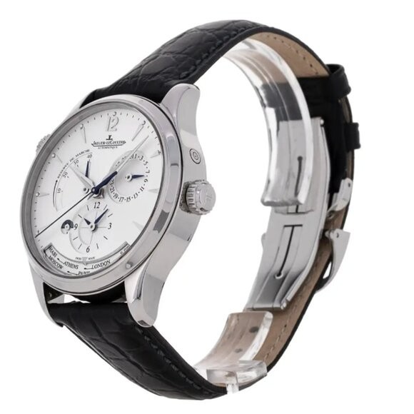 Jaeger-LeCoultre Master Geographic Silver Men's Watch