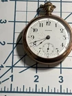 Antique 1902 Waltham Pocket Watch Gold Filled Case Engraved Not Running Repair