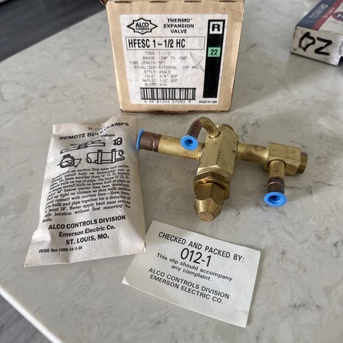 Emerson HFESC 1-1/2 HC PCN: 057292 Thermal Expansion Valve
