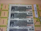 Vintage Railroad Bond Coupons Strip of 10 Pittsburgh Cincinnati Chicago St Louis — photo 2