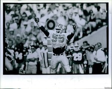 1991 Clemson Ashley Sheppard Football Celebration Photo 8X10